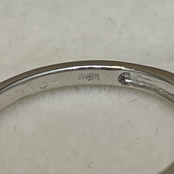 NWOT .42ctw Diamond Sterling Silver Ring - Picture 15 of 16